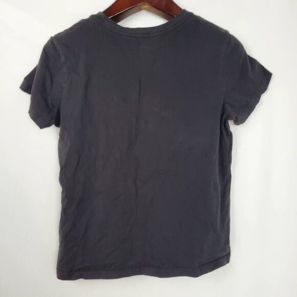 VANS Brand Juniors Medium Black SS Crewneck T-Shirt - Picture 3 of 4